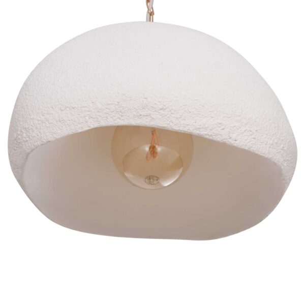 ΦΩΤΙΣΤΙΚΟ ΟΡΟΦΗΣ ΚΡΕΜΑΣΤΟ JAYLEN HM4703.02S FIBER CEMENT ΛΕΥΚΟ - Image 4