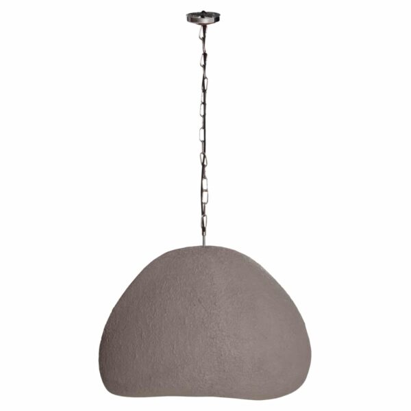 ΦΩΤΙΣΤΙΚΟ ΟΡΟΦΗΣ ΚΡΕΜΑΣΤΟ JAYLEN HM4703.03L FIBER CEMENT ΓΚΡΙ 65x55x45Υεκ. - Image 3