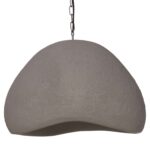 ΦΩΤΙΣΤΙΚΟ ΟΡΟΦΗΣ ΚΡΕΜΑΣΤΟ JAYLEN HM4703.03L FIBER CEMENT ΓΚΡΙ 65x55x45Υεκ. - Image 5