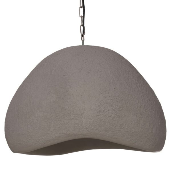 ΦΩΤΙΣΤΙΚΟ ΟΡΟΦΗΣ ΚΡΕΜΑΣΤΟ JAYLEN HM4703.03L FIBER CEMENT ΓΚΡΙ 65x55x45Υεκ. - Image 5
