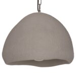 ΦΩΤΙΣΤΙΚΟ ΟΡΟΦΗΣ ΚΡΕΜΑΣΤΟ JAYLEN HM4703.03S FIBER CEMENT ΓΚΡΙ 44x39x30Υεκ.