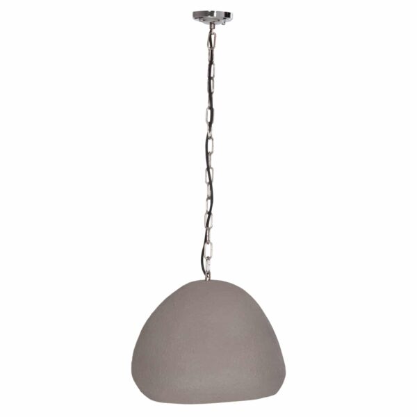 ΦΩΤΙΣΤΙΚΟ ΟΡΟΦΗΣ ΚΡΕΜΑΣΤΟ JAYLEN HM4703.03S FIBER CEMENT ΓΚΡΙ 44x39x30Υεκ. - Image 3