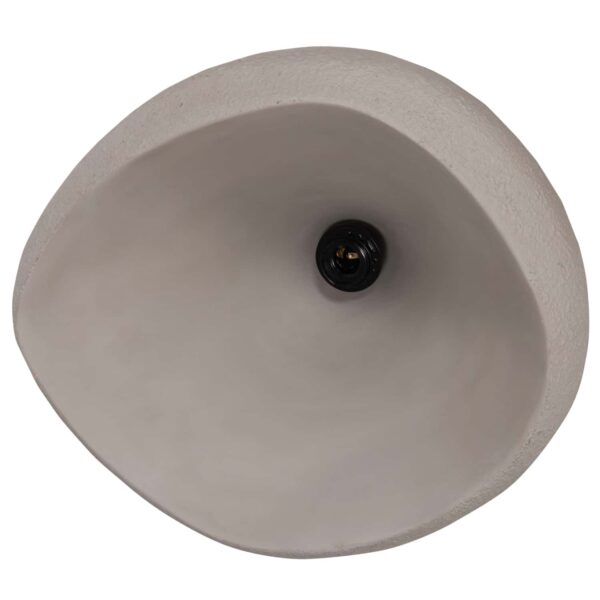 ΦΩΤΙΣΤΙΚΟ ΟΡΟΦΗΣ ΚΡΕΜΑΣΤΟ JAYLEN HM4703.03S FIBER CEMENT ΓΚΡΙ 44x39x30Υεκ. - Image 5