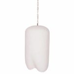 ΦΩΤΙΣΤΙΚΟ ΟΡΟΦΗΣ ΚΡΕΜΑΣΤΟ LOGKY HM4704.02L--FIBER CEMENT ΛΕΥΚΟ 35x35x67Υεκ