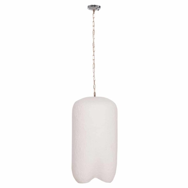 ΦΩΤΙΣΤΙΚΟ ΟΡΟΦΗΣ ΚΡΕΜΑΣΤΟ LOGKY HM4704.02L--FIBER CEMENT ΛΕΥΚΟ 35x35x67Υεκ - Image 3