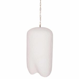 ΦΩΤΙΣΤΙΚΟ ΟΡΟΦΗΣ ΚΡΕΜΑΣΤΟ LOGKY HM4704.02L--FIBER CEMENT ΛΕΥΚΟ 35x35x67Υεκ