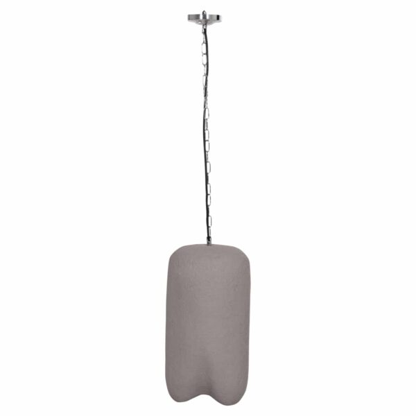 ΦΩΤΙΣΤΙΚΟ ΟΡΟΦΗΣ ΚΡΕΜΑΣΤΟ LOGKY HM4704.03S--FIBER CEMENT ΓΚΡΙ Φ24x47Υεκ - Image 3