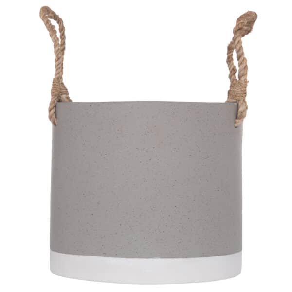 ΓΛΑΣΤΡΑ ΕΣ. ΧΩΡΟΥ ΣΕΙΡΑ TRYLL HM4690S FIBER CEMENT ΓΚΡΙ & ΣΧΟΙΝΙ Φ23x20Υεκ. - Image 3