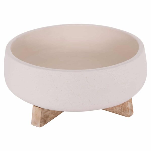 ΓΛΑΣΤΡΑ ΕΣ.ΧΩΡΟΥ FRELLO HM4674.02M ΛΕΥΚΟ FIBER CEMENT--TEAK ΒΑΣΗ 27x26,5x12Υεκ. - Image 4