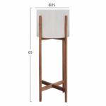 ΓΛΑΣΤΡΑ ΕΣΩΤ.ΧΩΡΟΥ RENTIL HM4684.02L FIBER CEMENT ΧΡΩΜΑ ΛΕΥΚΟ--ΒΑΣΗ TEAK Φ25x65Υεκ - Image 2