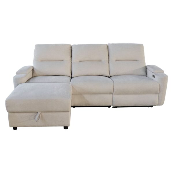 ΚΑΝΑΠΕΣ ΑΡΙΣΤΕΡΗ ΓΩΝΙΑ SYNTHIA HM3308.01L ΑΝΑΚΛΙΣΗ & ΑΠΟΘ.ΧΩΡΟΣ--ΜΠΕΖ 245x170x98Υεκ - Image 4