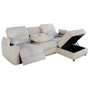 ΚΑΝΑΠΕΣ ΔΕΞΙΑ ΓΩΝΙΑ SYNTHIA HM3308.01R ΑΝΑΚΛΙΣΗ & ΑΠΟΘ.ΧΩΡΟΣ--ΜΠΕΖ 245x170x98Υεκ