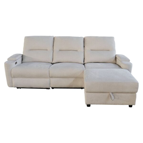 ΚΑΝΑΠΕΣ ΔΕΞΙΑ ΓΩΝΙΑ SYNTHIA HM3308.01R ΑΝΑΚΛΙΣΗ & ΑΠΟΘ.ΧΩΡΟΣ--ΜΠΕΖ 245x170x98Υεκ - Image 4