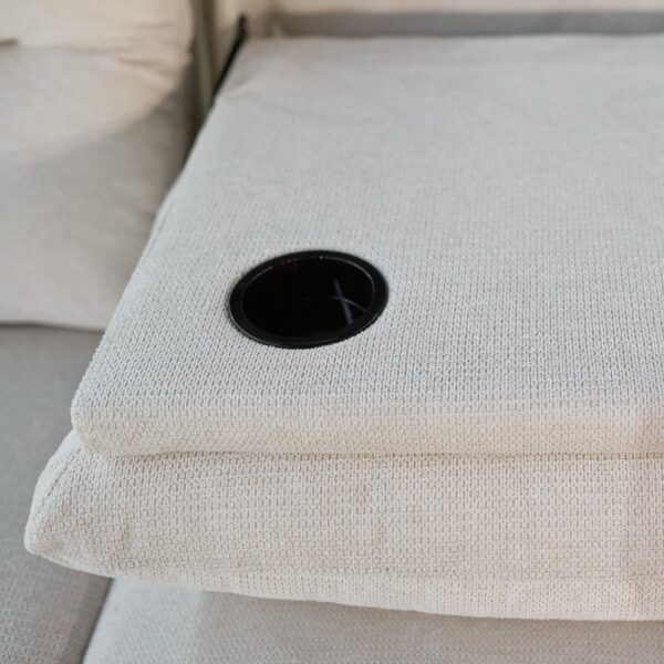 ΚΑΝΑΠΕΣ ΔΕΞΙΑ ΓΩΝΙΑ SYNTHIA HM3308.01R ΑΝΑΚΛΙΣΗ & ΑΠΟΘ.ΧΩΡΟΣ--ΜΠΕΖ 245x170x98Υεκ - Image 5