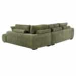 ΚΑΝΑΠΕΣ ΓΩΝΙΑ (ΔΕΞΙΑ) COVEN HM3266.14R ΠΡΑΣΙΝΟ ΥΦΑΣΜΑ 298x102-208x85Υεκ. - Image 5