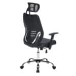 ΚΑΡΕΚΛΑ ΓΡΑΦΕΙΟΥ BRIEF HM1206.02 ΓΚΡΙ MESH--ΒΑΣΗ ΧΡΩΜΙΟΥ 63x64x122Υεκ. - Image 5