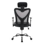 ΚΑΡΕΚΛΑ ΓΡΑΦΕΙΟΥ CUORE HM1207.02 ΜΑΥΡΟΣ ΣΚΕΛΕΤΟΣ-ΓΚΡΙ MESH 63x61x125Υεκ - Image 6