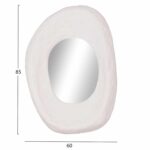 ΚΑΘΡΕΠΤΗΣ ΤΟΙΧΟΥ RIFFE HM4695.02 FIBER CEMENT ΛΕΥΚΟ 60x13x85Υεκ. - Image 2