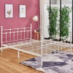 ΚΡΕΒΑΤΙ ΜΕΤΑΛΛΙΚΟ KAMIL 150x200 εκ. ΛΕΥΚΟ ΧΡΩΜΑ HM575.02 - Image 2