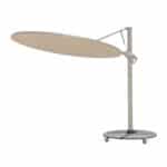 ΟΜΠΡΕΛΑ ΜΕ ΒΑΣΗ ΣΕΙΡΑ CANNOPY HM21285.01 ΑΛΟΥΜΙΝΙΟ & ΓΡΑΝΙΤΗΣ-ΜΟΛΥΒΙ ΧΡΩΜΑ Φ2,2μ