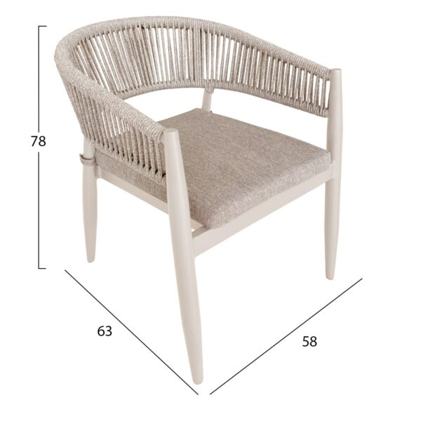 ΠΟΛΥΘΡΟΝΑ ΑΛΟΥΜΙΝΙΟΥ LISTON HM6646.04 ΣΧΟΙΝΙ-OLEFIN--ΣΑΜΠΑΝΙ 58x63x78Υεκ - Image 2