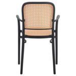 ΠΟΛΥΘΡΟΝΑ ΠΟΛΥΠΡΟΠΥΛΕΝΙΟΥ FLOW HM5938.02 ΜΑΥΡΗ ΚΑΙ ΜΠΕΖ 55x53x86Υεκ. - Image 5