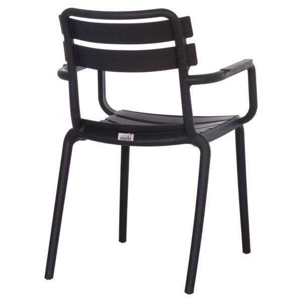 ΠΟΛΥΘΡΟΝΑ ΠΟΛΥΠΡΟΠΥΛΕΝΙΟΥ PHILLY HM6123.02 ΜΑΥΡΟ 58.5x49x83.5Υεκ. - Image 5