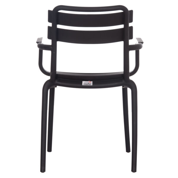 ΠΟΛΥΘΡΟΝΑ ΠΟΛΥΠΡΟΠΥΛΕΝΙΟΥ PHILLY HM6123.02 ΜΑΥΡΟ 58.5x49x83.5Υεκ. - Image 6