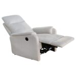 ΠΟΛΥΘΡΟΝΑ RELAX ΜΕ ΗΛΕΚΤΡΙΚΗ ΑΝΑΚΛΙΣΗ SYNTHIA HM3309.01 ΜΠΕΖ ΥΦΑΣΜΑ 75x87x102Yεκ - Image 3