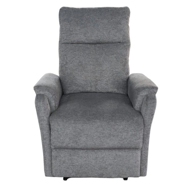 ΠΟΛΥΘΡΟΝΑ RELAX ΜΕ ΗΛΕΚΤΡΙΚΗ ΑΝΑΚΛΙΣΗ SYNTHIA HM3309.03 ΓΚΡΙ ΥΦΑΣΜΑ 75x87x102Yεκ - Image 4