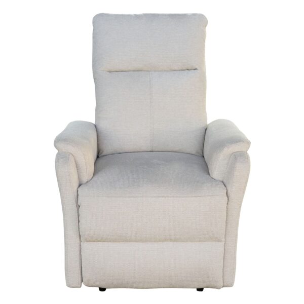 ΠΟΛΥΘΡΟΝΑ RELAX ΜΕ ΗΛΕΚΤΡΙΚΗ ΑΝΑΚΛΙΣΗ SYNTHIA HM3309.01 ΜΠΕΖ ΥΦΑΣΜΑ 75x87x102Yεκ - Image 4