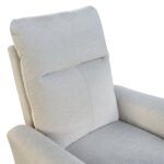 ΠΟΛΥΘΡΟΝΑ RELAX ΜΕ ΗΛΕΚΤΡΙΚΗ ΑΝΑΚΛΙΣΗ SYNTHIA HM3309.01 ΜΠΕΖ ΥΦΑΣΜΑ 75x87x102Yεκ - Image 5