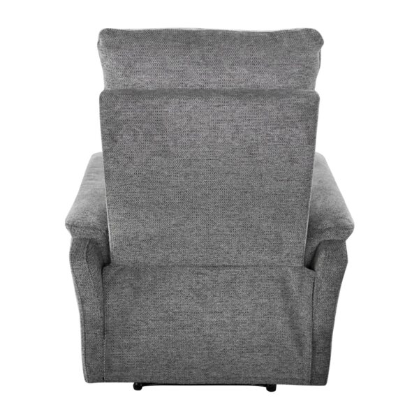 ΠΟΛΥΘΡΟΝΑ RELAX ΜΕ ΗΛΕΚΤΡΙΚΗ ΑΝΑΚΛΙΣΗ SYNTHIA HM3309.03 ΓΚΡΙ ΥΦΑΣΜΑ 75x87x102Yεκ - Image 6