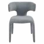 ΠΟΛΥΘΡΟΝΑ ΤΡΑΠΕΖΑΡΙΑΣ BIEN HM18361.01 ΑΝΟΙΧΤΟ ΓΚΡΙ ΥΦΑΣΜΑ 49,5x55,5x76Υ εκ. - Image 4