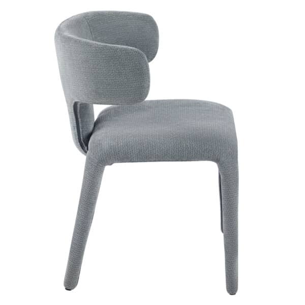 ΠΟΛΥΘΡΟΝΑ ΤΡΑΠΕΖΑΡΙΑΣ BIEN HM18361.01 ΑΝΟΙΧΤΟ ΓΚΡΙ ΥΦΑΣΜΑ 49,5x55,5x76Υ εκ. - Image 5