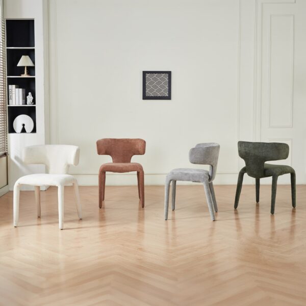 ΠΟΛΥΘΡΟΝΑ ΤΡΑΠΕΖΑΡΙΑΣ BIEN HM18361.02 ΕΚΡΟΥ ΥΦΑΣΜΑ 49,5x55,5x76Υεκ. - Image 2