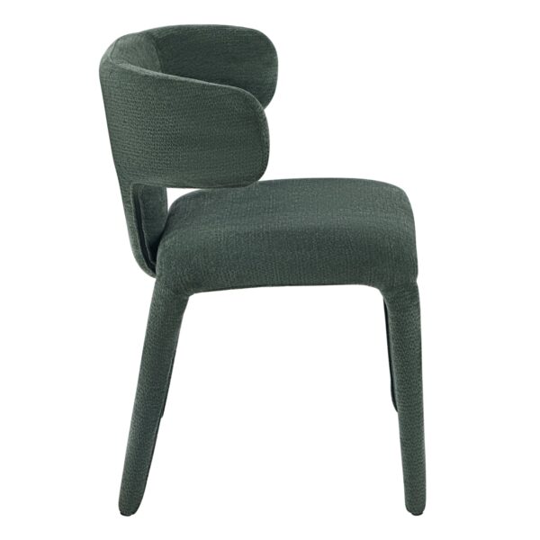 ΠΟΛΥΘΡΟΝΑ ΤΡΑΠΕΖΑΡΙΑΣ BIEN HM18361.04 ΠΡΑΣΙΝΟ ΥΦΑΣΜΑ 49,5x55,5x76Υεκ. - Image 4