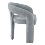 ΠΟΛΥΘΡΟΝΑ ΤΡΑΠΕΖΑΡΙΑΣ NEZA HM18362.01 ΑΝΟΙΧΤΟ ΓΚΡΙ ΥΦΑΣΜΑ 64x60x76,5Υεκ - Image 4