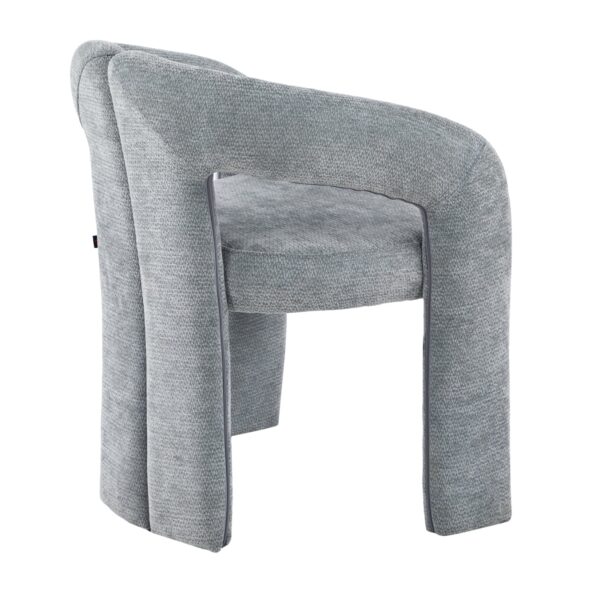 ΠΟΛΥΘΡΟΝΑ ΤΡΑΠΕΖΑΡΙΑΣ NEZA HM18362.01 ΑΝΟΙΧΤΟ ΓΚΡΙ ΥΦΑΣΜΑ 64x60x76,5Υεκ - Image 5