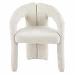 ΠΟΛΥΘΡΟΝΑ ΤΡΑΠΕΖΑΡΙΑΣ NEZA HM18362.02 ΕΚΡΟΥ ΥΦΑΣΜΑ 64x50x76,5Υ εκ. - Image 4