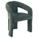 ΠΟΛΥΘΡΟΝΑ ΤΡΑΠΕΖΑΡΙΑΣ NEZA HM18362.04 ΠΡΑΣΙΝΟ ΥΦΑΣΜΑ 64x60x76,5Υεκ