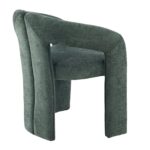 ΠΟΛΥΘΡΟΝΑ ΤΡΑΠΕΖΑΡΙΑΣ NEZA HM18362.04 ΠΡΑΣΙΝΟ ΥΦΑΣΜΑ 64x60x76,5Υεκ - Image 6