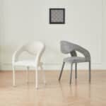 ΠΟΛΥΘΡΟΝΑ ΤΡΑΠΕΖΑΡΙΑΣ OFILIA HM18363.01 ΑΝΟΙΧΤΟ ΓΚΡΙ ΥΦΑΣΜΑ 58x54,5x85,5Υεκ - Image 2