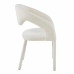 ΠΟΛΥΘΡΟΝΑ ΤΡΑΠΕΖΑΡΙΑΣ OFILIA HM18363.02 ΕΚΡΟΥ ΥΦΑΣΜΑ 58x54,5x85,5Υεκ - Image 5