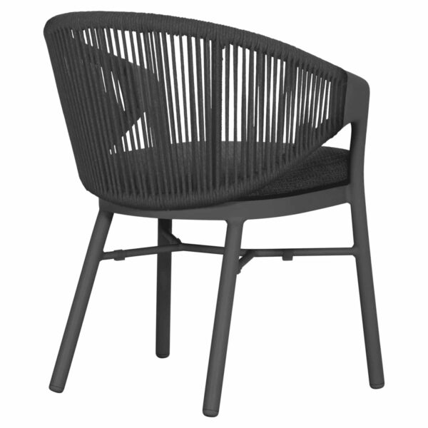 ΠΟΛΥΘΡΟΝΑ ΤΡΑΠΕΖΑΡΙΑΣ XANTION ΗM6472.01 ΓΚΡΙ ΑΛΟΥΜΙΝΙΟ-ΣΧΟΙΝΙ-ΜΑΞΙΛΑΡΙ 59x60x78Υεκ. - Image 5