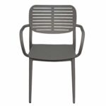 ΠΟΛΥΘΡΟΝΑ ΤΡΑΠΕΖΑΡΙΑΣ HILLIARD HM6644.01 ΑΛΟΥΜΙΝΙΟ ΣΕ ΓΚΡΙ 56x58x80Υεκ - Image 3