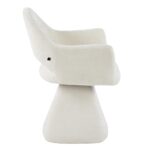 ΠΟΛΥΘΡΟΝΑ ΤΡΑΠΕΖΑΡΙΑΣ ΠΕΡΙΣΤΡΕΦΟΜΕΝΗ SIMA HM18360.02 ΕΚΡΟΥ ΥΦΑΣΜΑ 64x61x84,5Υεκ - Image 5