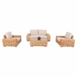 ΣΕΤ ΣΑΛΟΝΙ 4ΤΜΧ TROPEL HM11940 ΦΥΣΙΚΟ RATTAN-2ΘΕΣΙΟΣ ΚΑΝΑΠΕΣ-2 ΠΟΛΥΘΡΟΝΕΣ-ΤΡΑΠΕΖΙ - Image 5