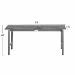 ΣΕΤ ΣΑΛΟΝΙ ΕΞ.ΧΩΡΟΥ 4 ΘΕΣΕΩΝ DEANDRA HM6507.01 ΜΕΤΑΛΛΟ & ΜΑΞΙΛΑΡΙΑ ΣΕ ΓΚΡΙ - Image 4