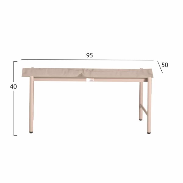 ΣΕΤ ΣΑΛΟΝΙ ΕΞ.ΧΩΡΟΥ 4 ΘΕΣΕΩΝ DEANDRA HM6507.02 ΣΑΜΠΑΝΙ ΜΕΤΑΛΛΟ--ΓΚΡΙ ΜΑΞΙΛΑΡΙΑ - Image 4